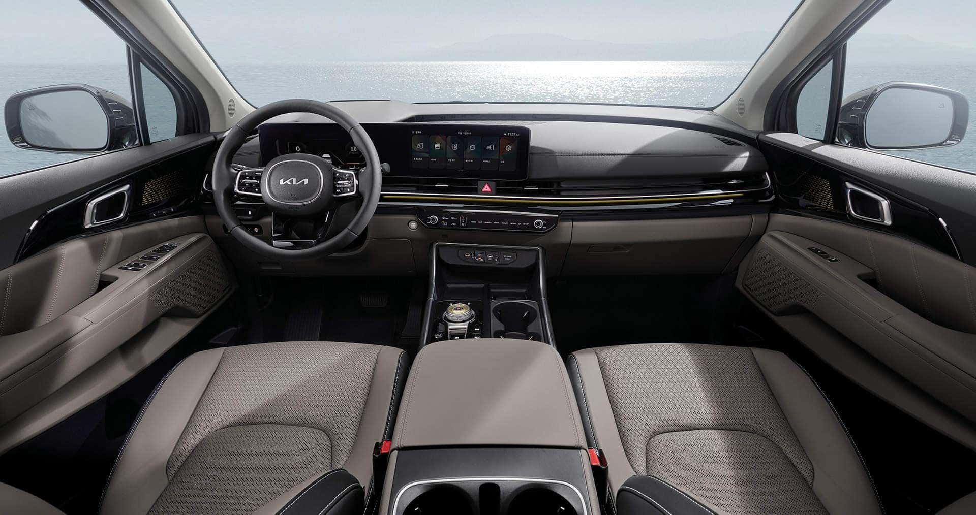 KIA carnival interior (Korea spec)