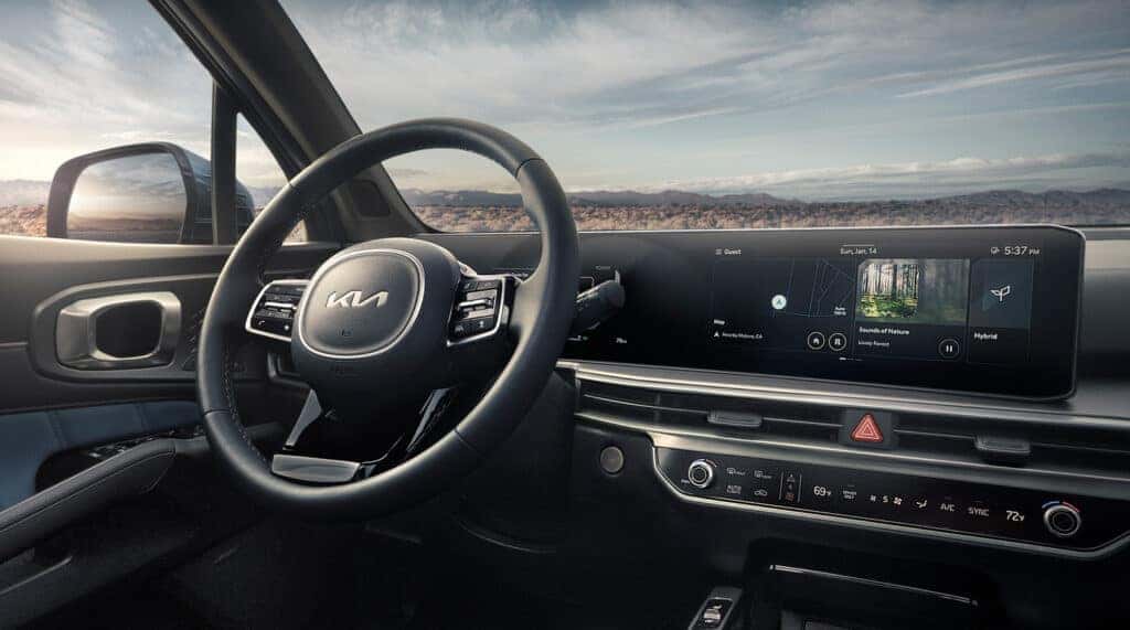 2025 KIA Sorento Hybrid Dashboard