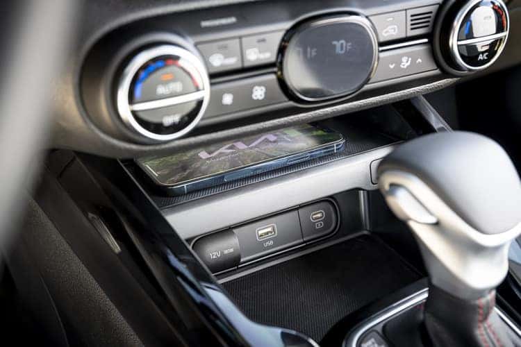 2025 KIA Soul wireless charger