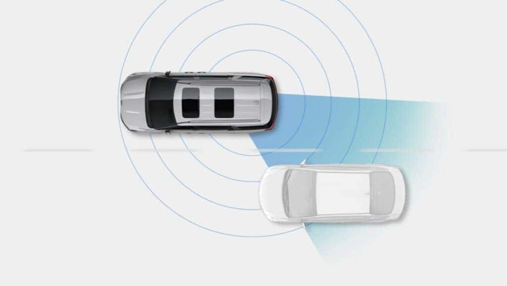 2025 KIA Canival's standard Blind-Spot Collision-Avoidance Assist safety feature