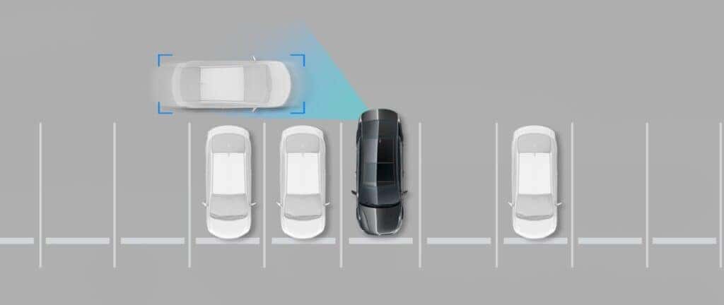 Rear Cross-Traffic Collision-Avoidance Assist KIA Forte