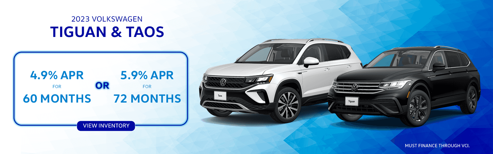 Taos and Tiguan APR