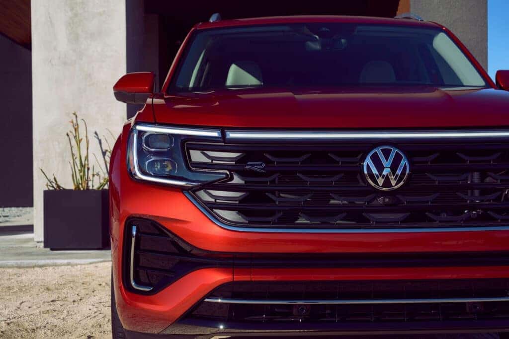 front of the 2025 VW Atlas