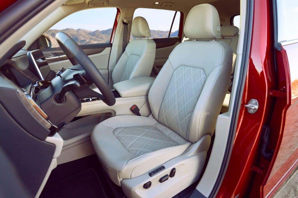 interior view of the 2025 vw atlas
