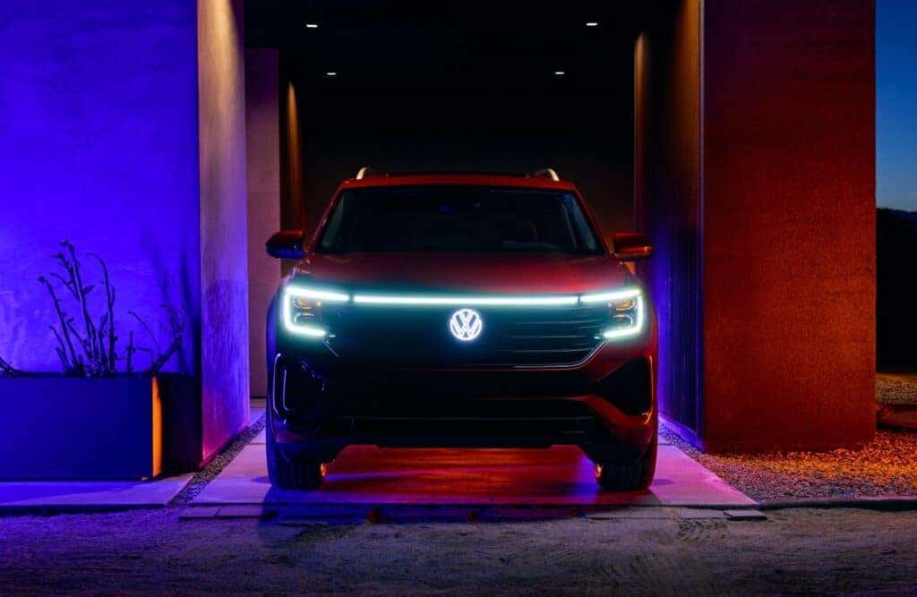 front illuminated bar of the 2025 vw atlas