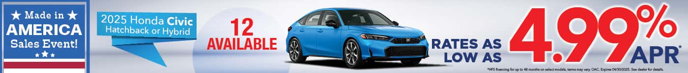 New 2025 Honda Accord Sedan - 2.99% APR for up to 60 months*