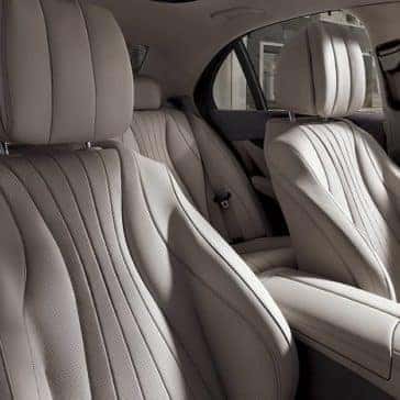 2019 Mercedes-Benz E-Class front seating