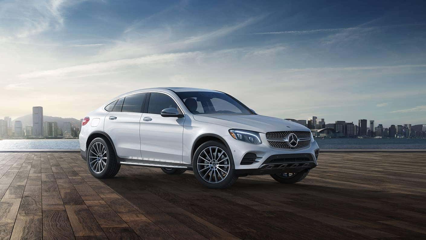 2019 Mercedes-Benz GLC under cloudy sky