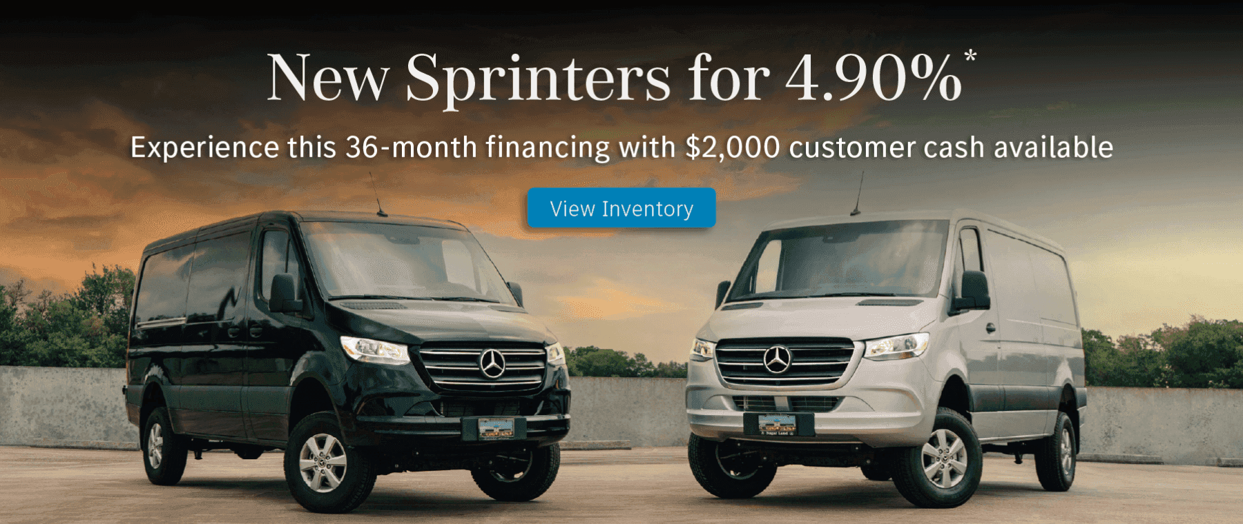 4.90% Sprinter Offer - July '25