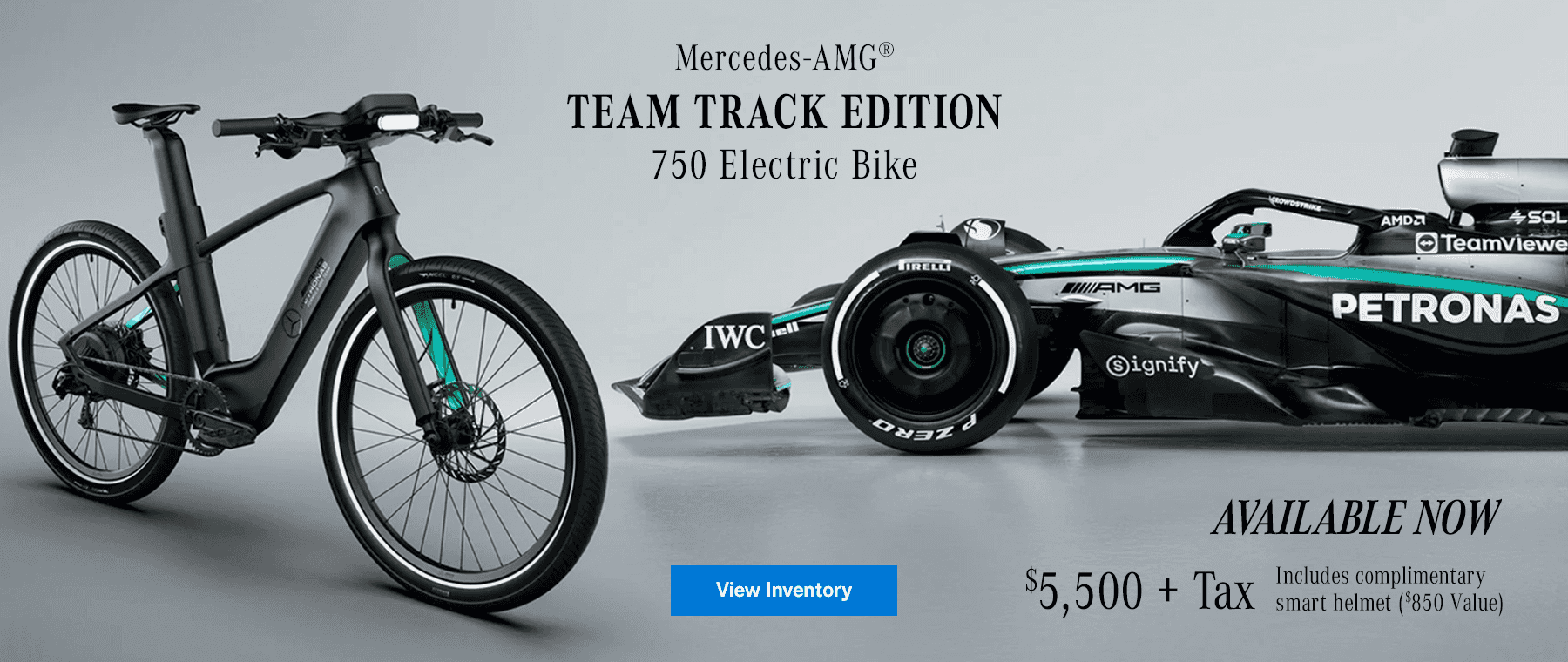 Mercedes-AMG® Team Track Edition 750 Electric Bike