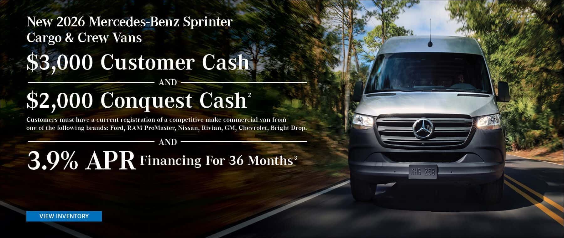 Sprinter Offer