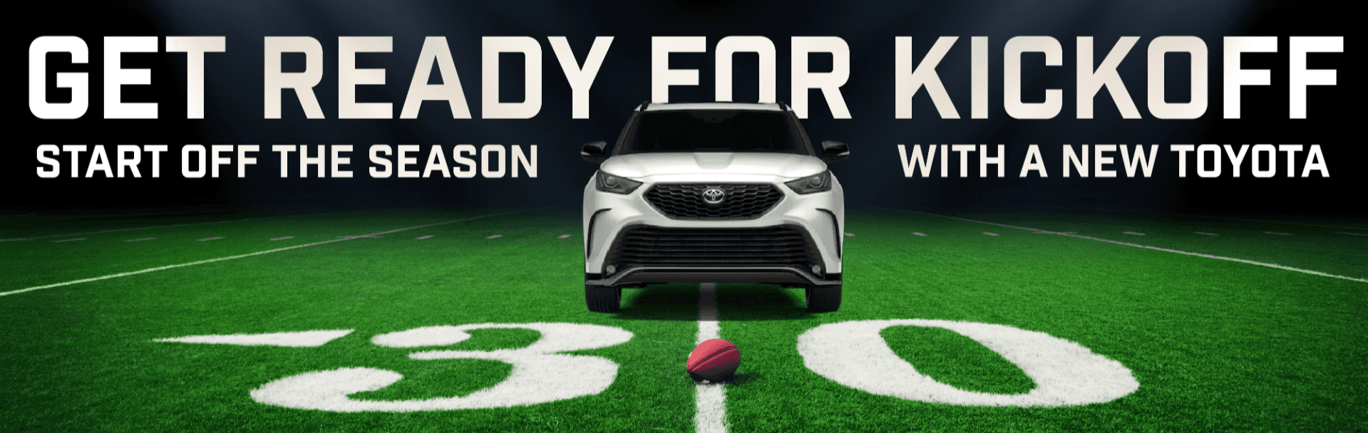 Get Ready for Kickoff with a New Toyota Example