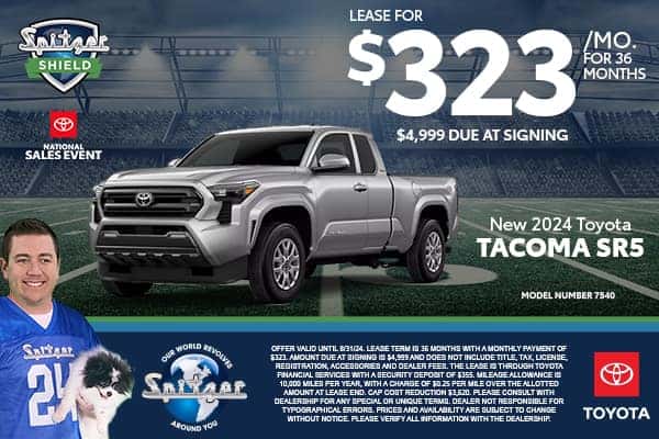 Toyota Lease Specials from Spitzer Toyota