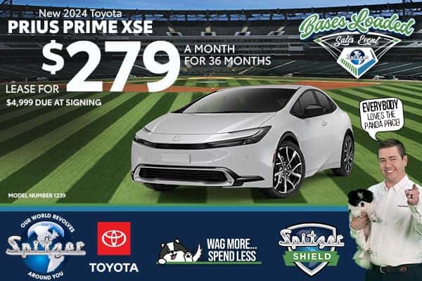 2024 Toyota Prius Prime XSE - Lease for $279/mofor 36 Months