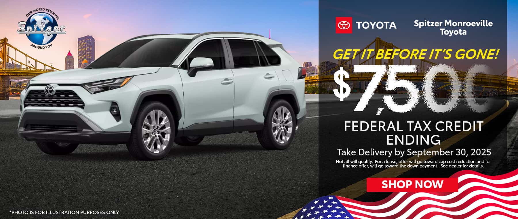 Take Advantage of the $7,500 EV Tax Credit!