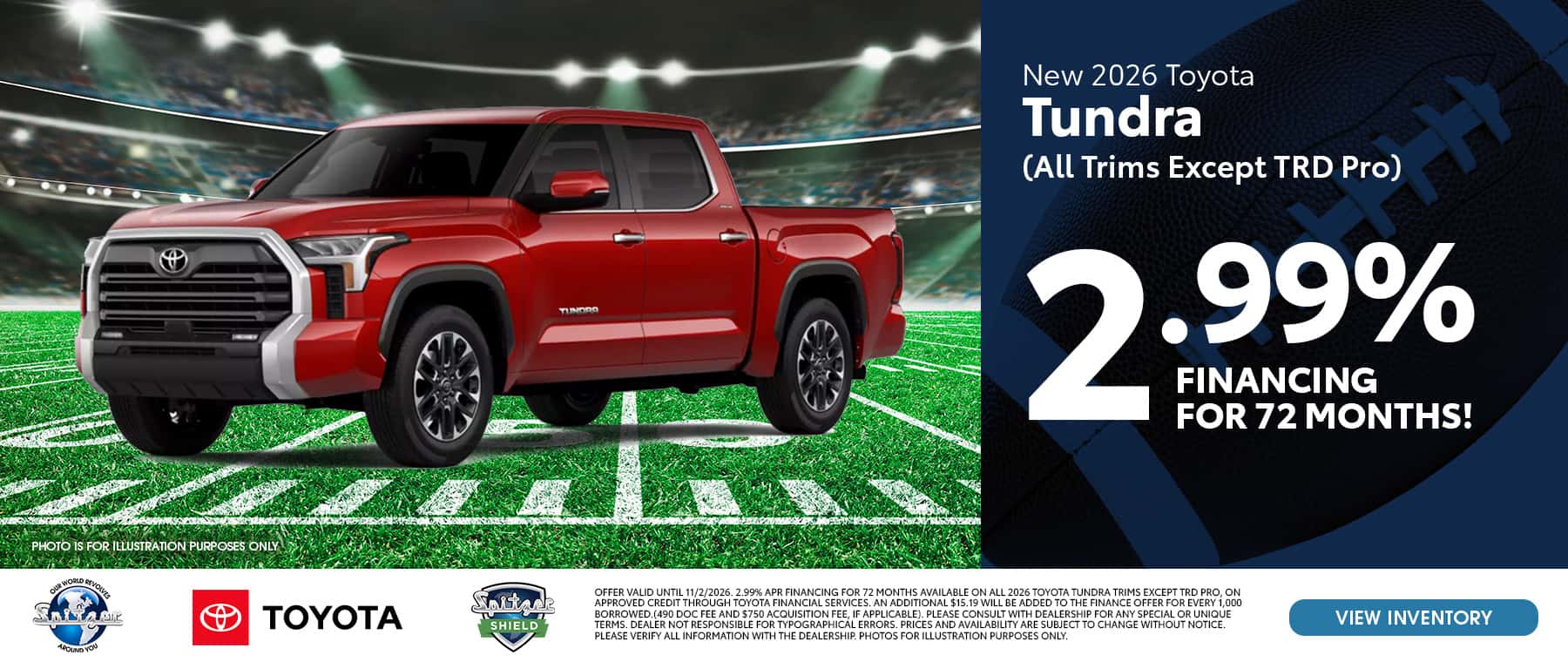 10.2026_Toyota Tundra_2.99% for 72 mo