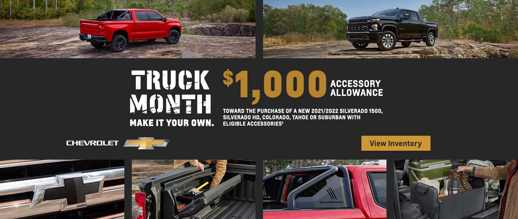 truck month accessory allowance