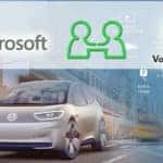 2021 microsoft volkwagen partnership