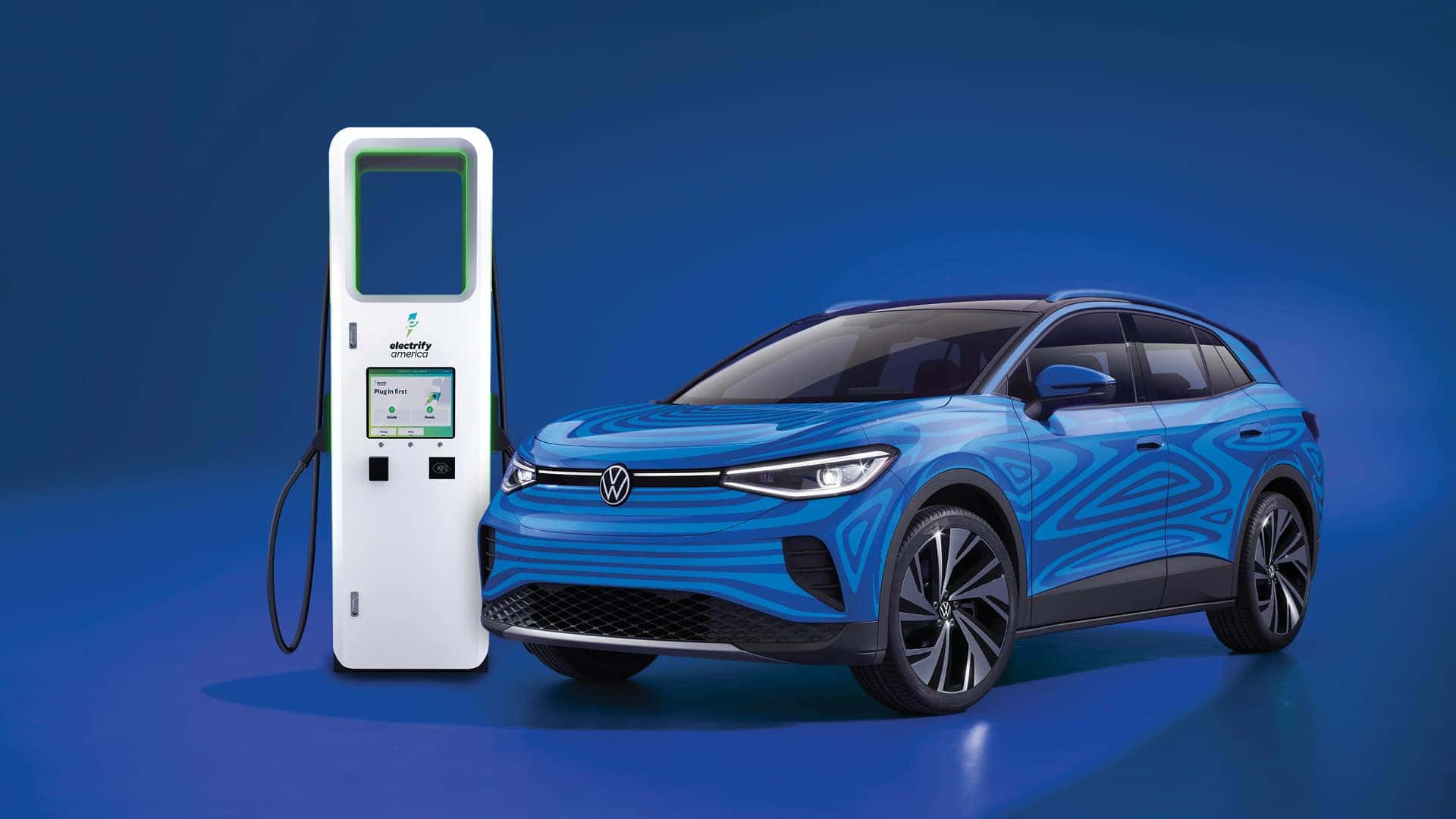 Vw id 4 fast shop charging