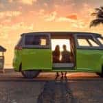 Green Volkswagen ID.Buzz 2021 Sunrise Volkswagen