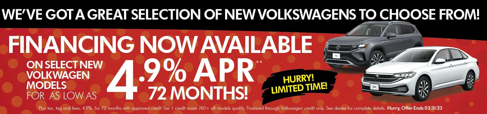 Great Financing!