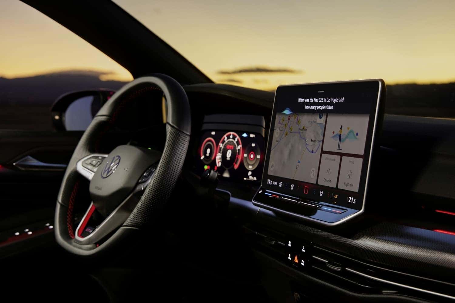 Black Volkswagen Interior Intainmen