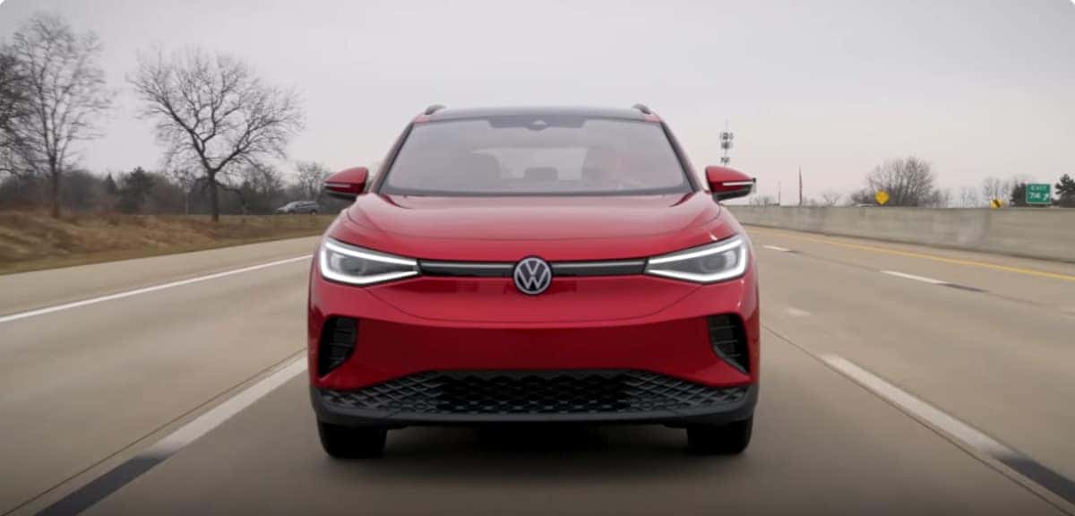 Aurora Red Metallic Volkswagen ID.4 2025