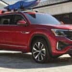 Aurora Red Metallic Volkswagen Atlas 2025
