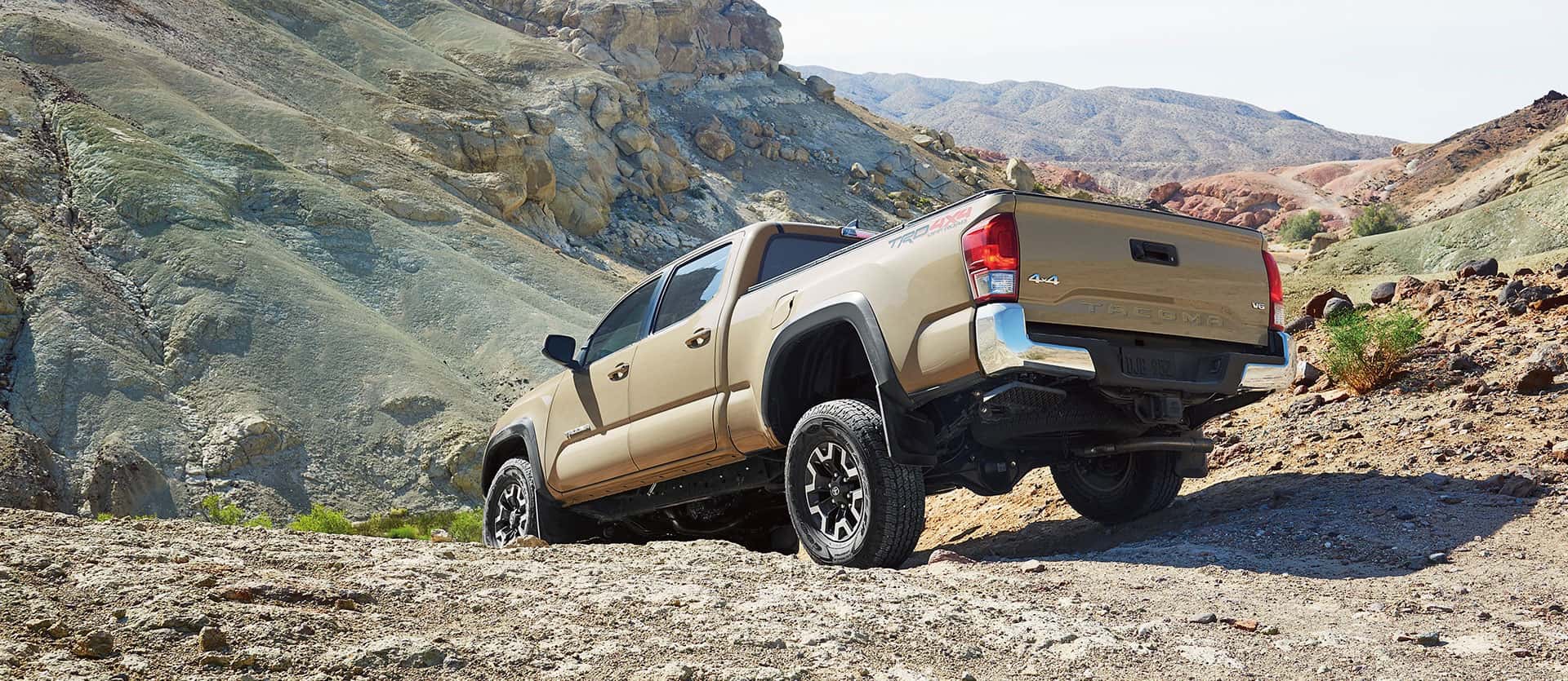 The Toyota now has an available Bedmounted Power Outlet