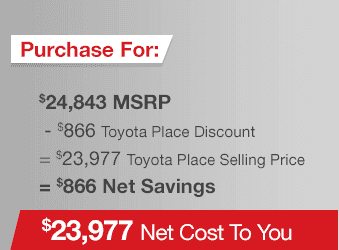 Toyota Tacoma Purchase Offer