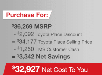 Toyota Tundra Purchase Offer