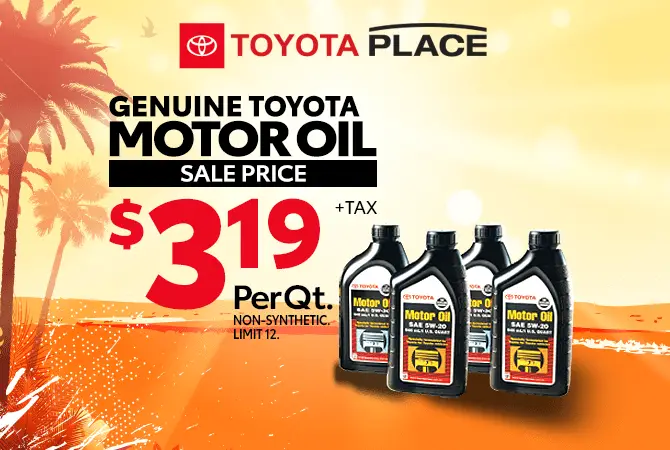 Auto Service Specials | Toyota Place Near Santa Ana