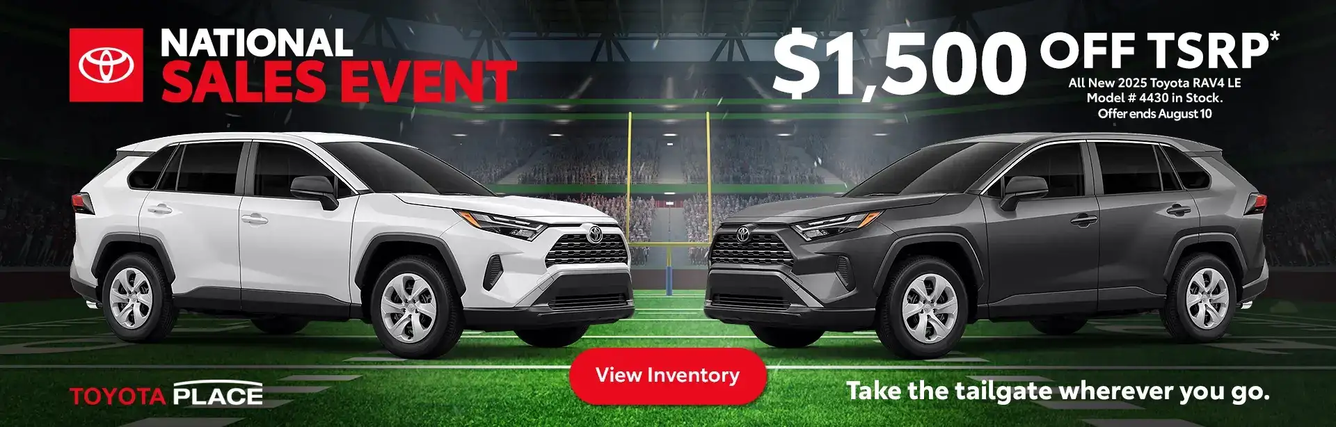 2025_August_NationalSalesEvent_ToyotaPlace_OrangeCounty_RAV4_2