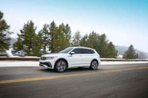 VW Tiguan in Seattle Weather