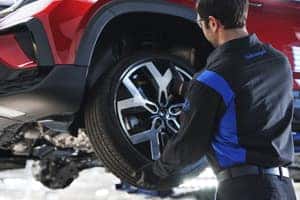 Technician Tire Installation