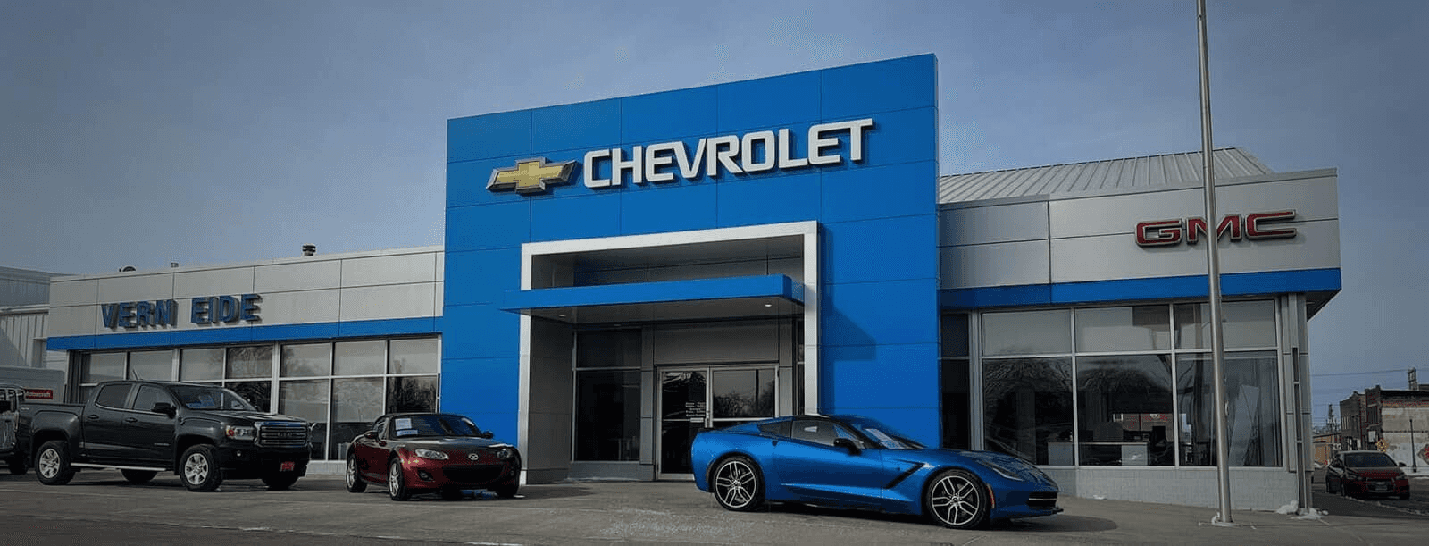 Storefront image of Vern Eide GMC Chevrolet in Mitchell, South Dakota