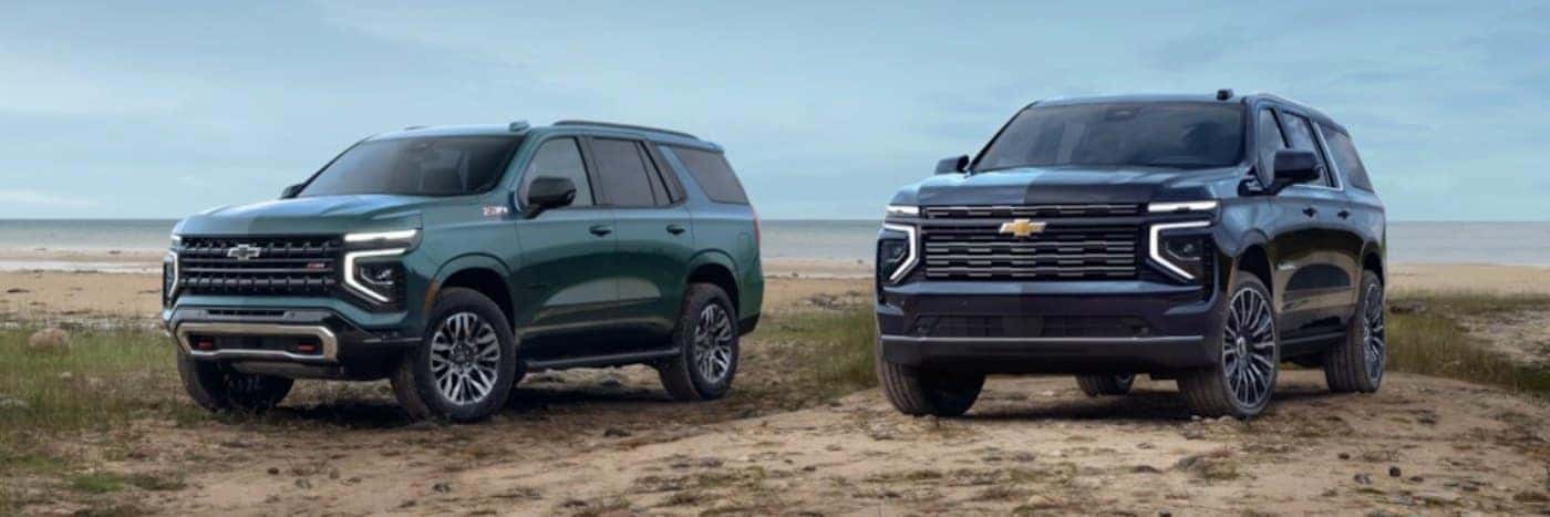 Learn more about the 2025 Tahoe and Suburban