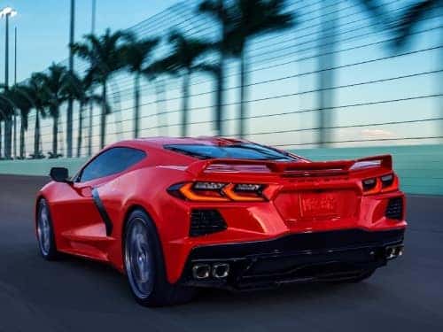 2024 Chevrolet Corvette Stingray on a raceway