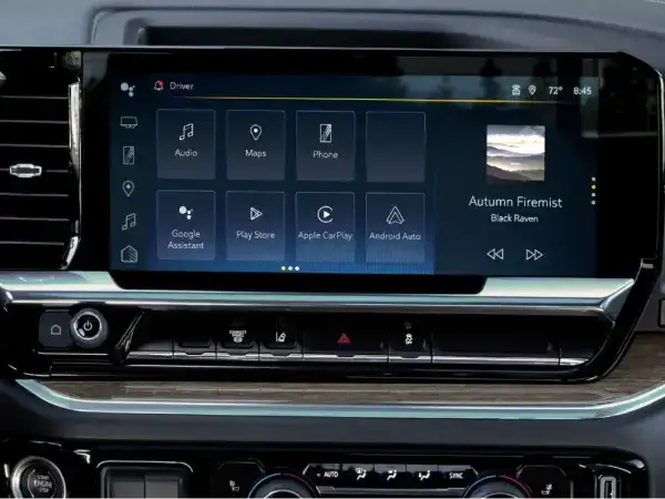 Silverado 2500 dashboard