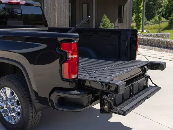 silverado 2500 back step
