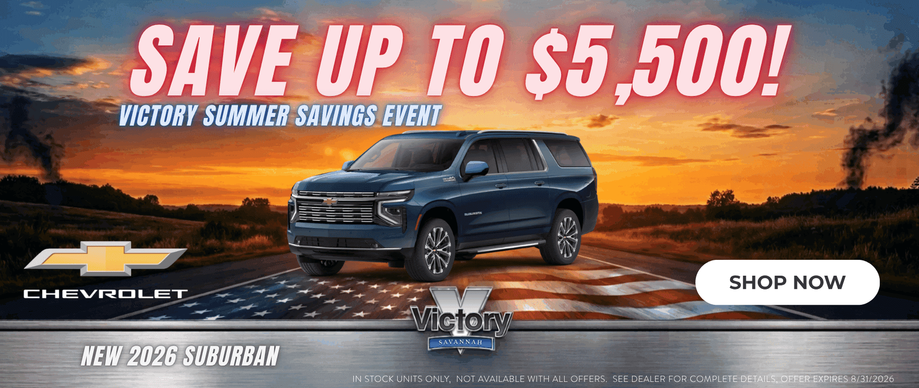 Aug Suburban Banner