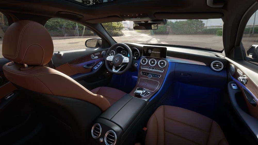 2019 C-Class Sedan front seats