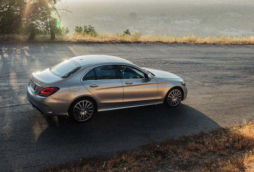 2019 C-Class on a coastal road
