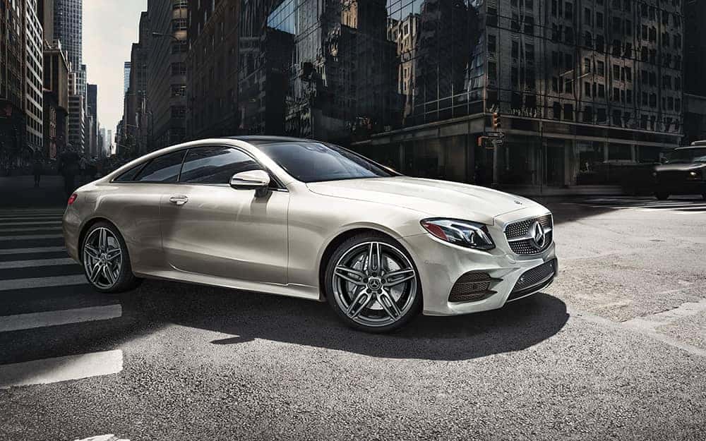 2020 MB E-Class Coupe In The City