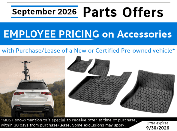 September Mercedes-Benz Service Special