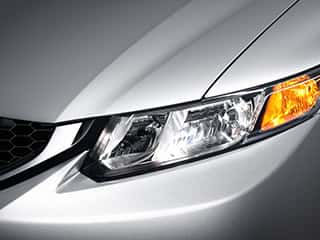Daytime running lights on the 2014 Honda Civic
