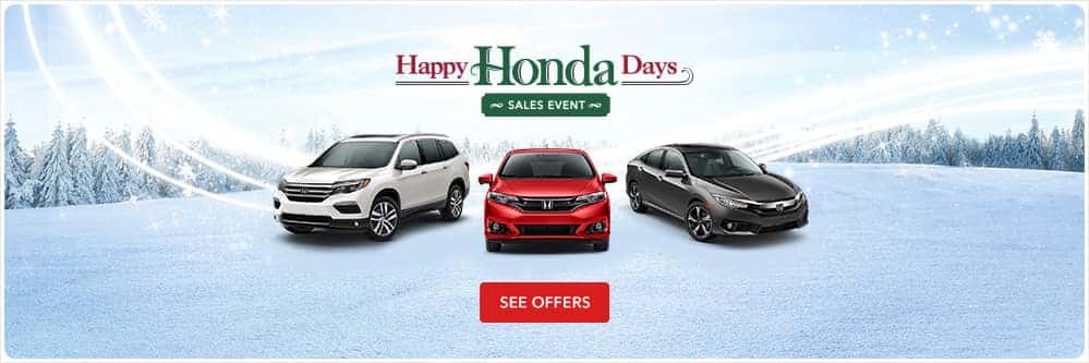 The Happy Honda Days Sales Event is Happening Now!