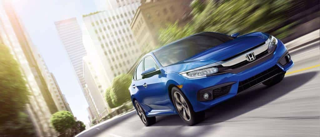 2017 Honda Civic Sedan in blue