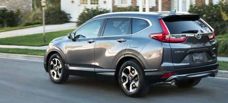 Honda CR-V Driving On Street