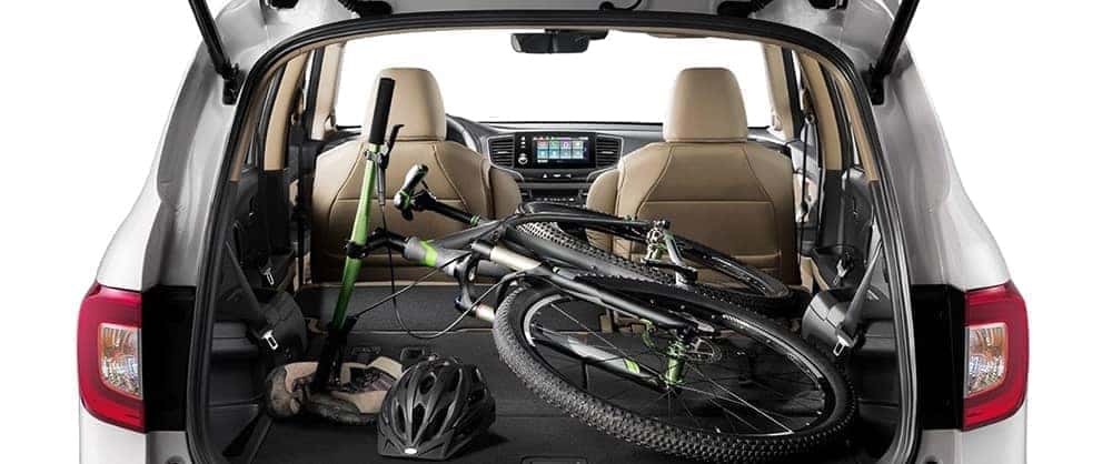 Honda pilot discount trunk bike rack